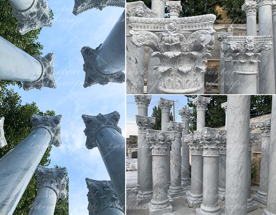 Wholesale European style stone roman column