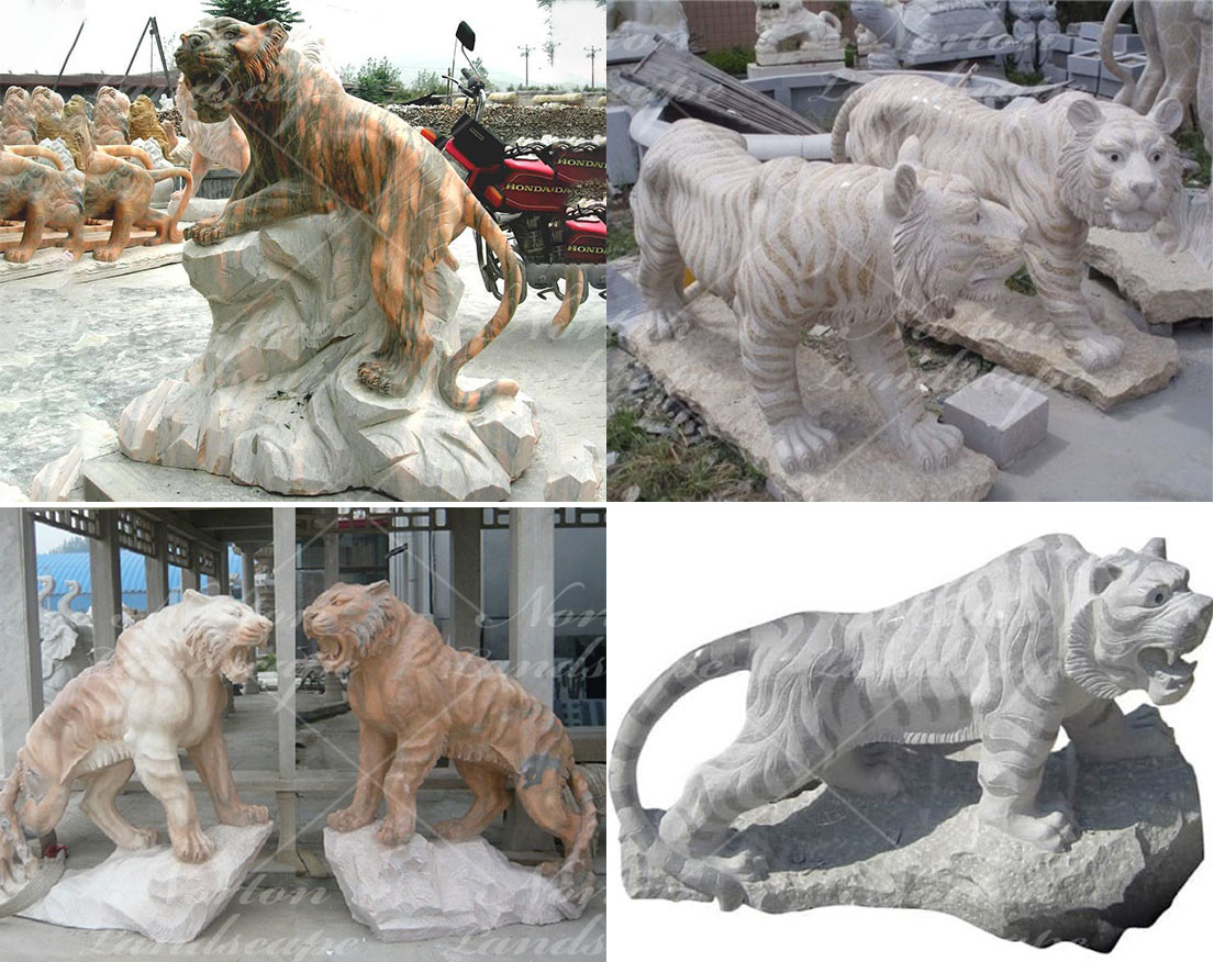 Stone tiger statue