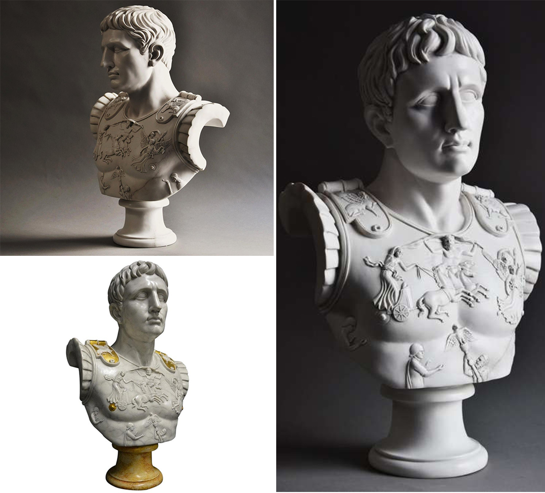 Marble Bust Statue Ceasar