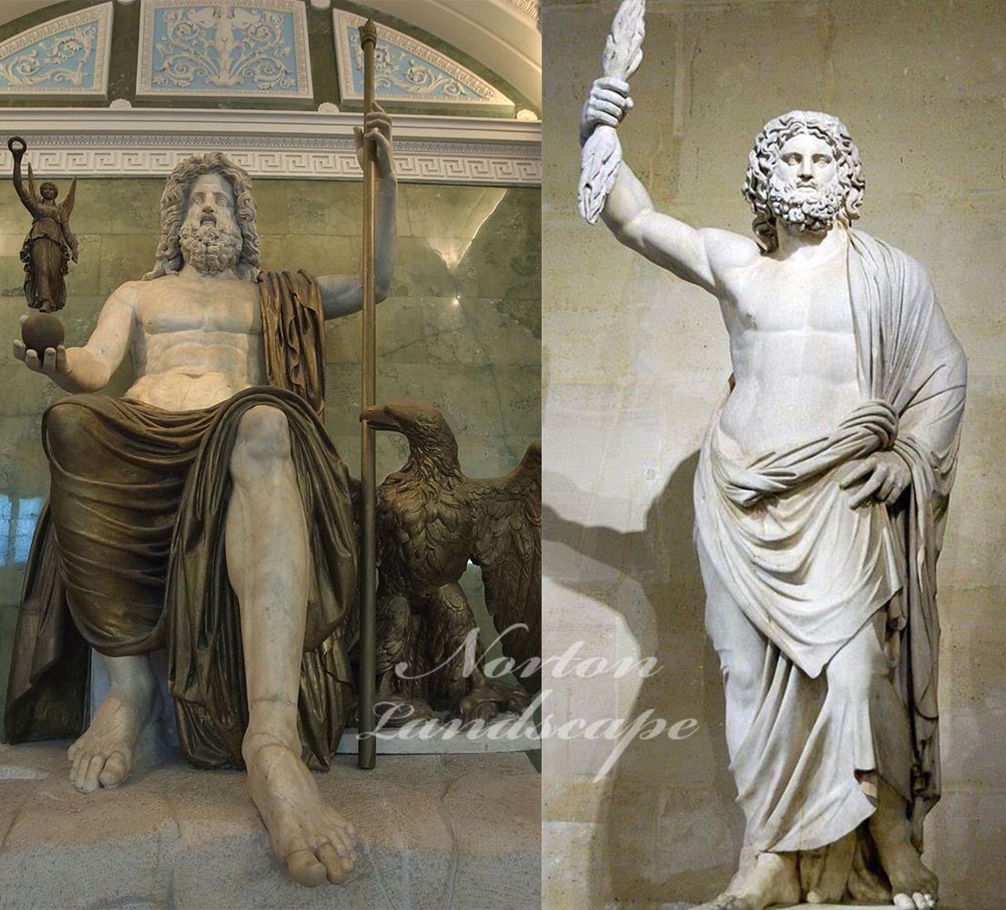 Zeus Marble Statue