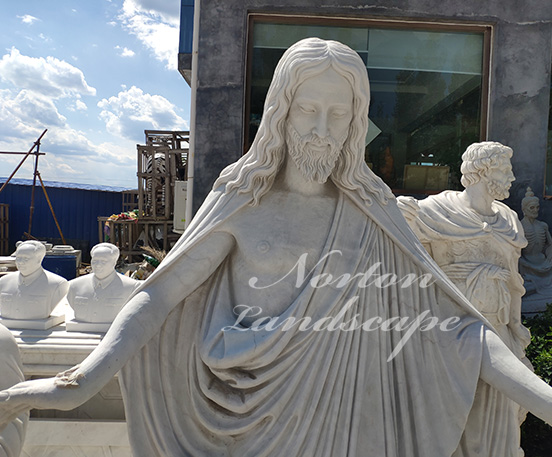 Marble Jesus statues