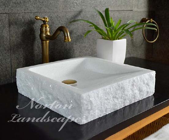 natural marble sink