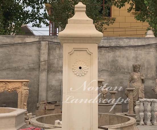 Antique stone fountain