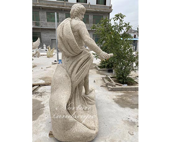 marble Poseidon sculpture
