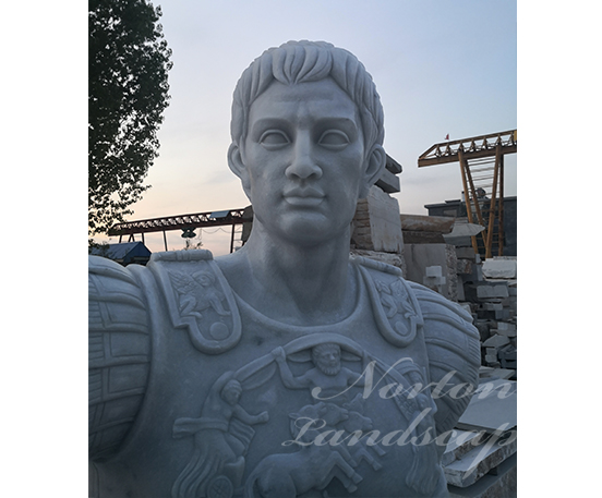 marble Roman figure Augustus statue