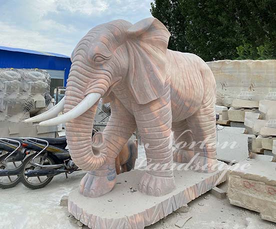 marble elephant sculpture