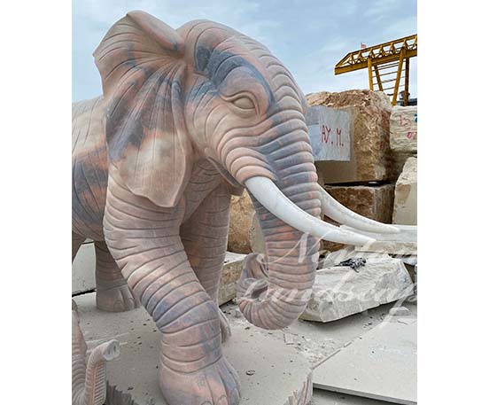 marble elephant sculpture