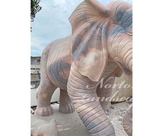 marble elephant sculpture