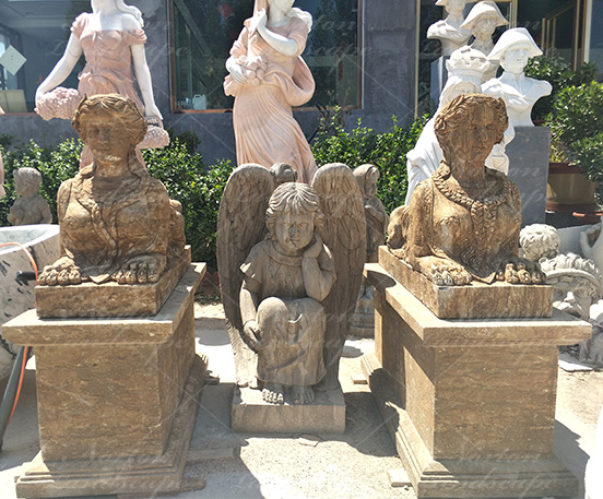 marble sphinx statue