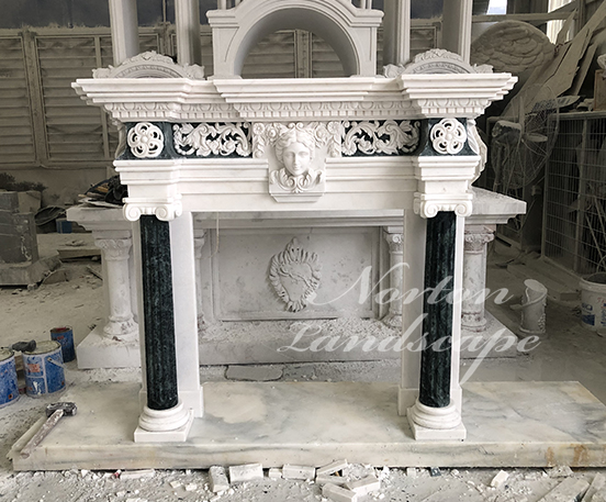 Frensh Style Marble Fireplace