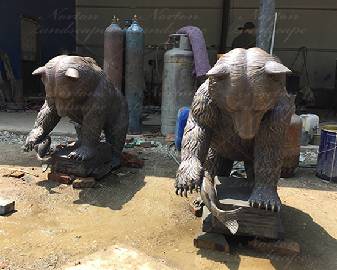 How is The Bronze Sculpture Made?