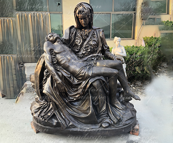 Bronze Pieta Statue