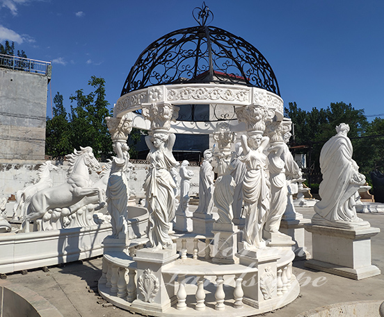 European marble gazebo