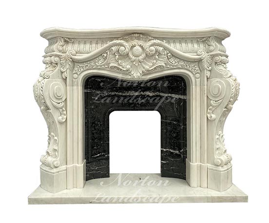 Luxury European style fireplace surround