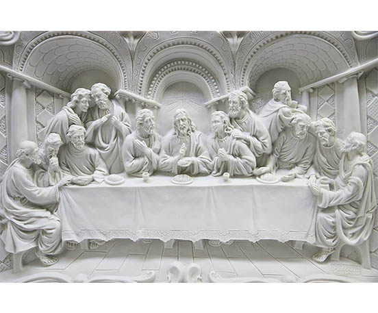 The Last Supper Marble Relief Sculpture