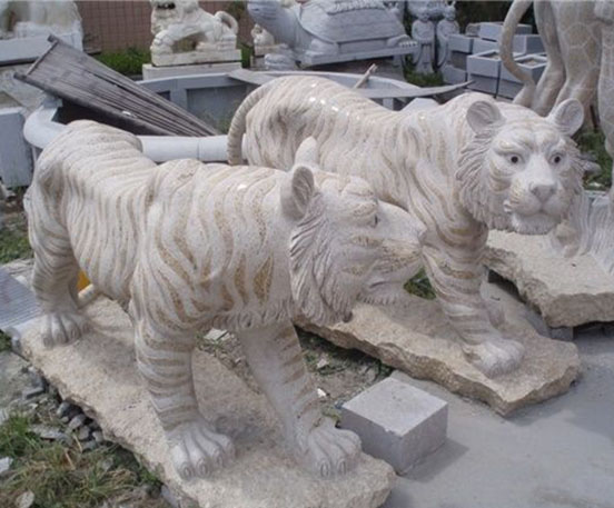 Stone tiger statue