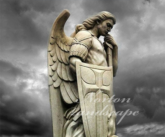 Archangel Michael statue