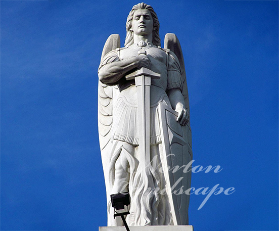 Archangel Michael statue