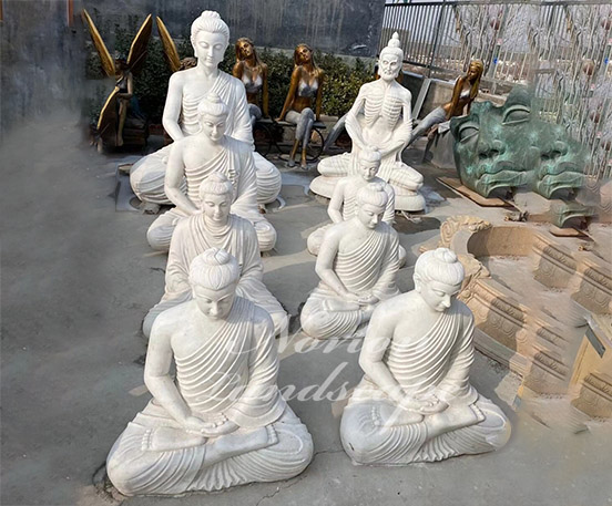Wholesale stone marble buddha statue